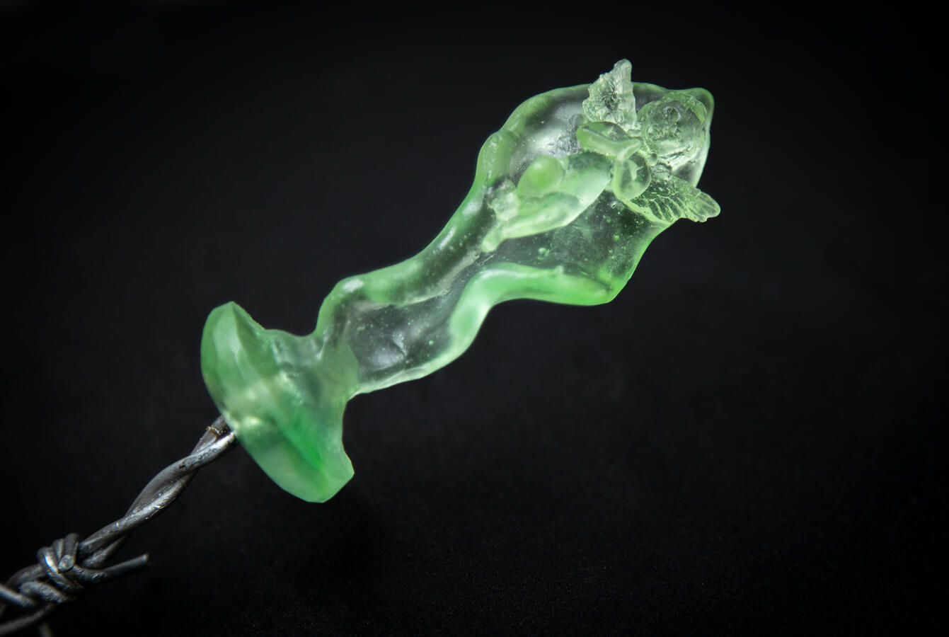 Detail of Hatpin Halaliel